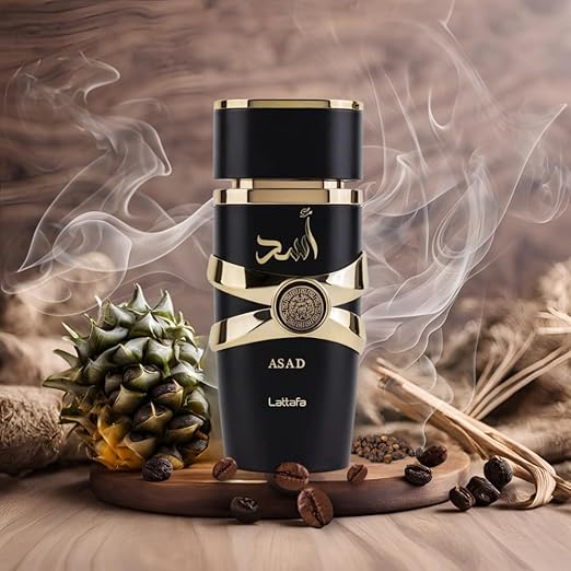 Perfume Asad Lattafa ⚜️🌿El perfume árabe que destila riqueza y elegancia ✅