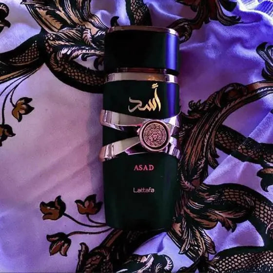 Perfume Asad Lattafa ⚜️🌿El perfume árabe que destila riqueza y elegancia ✅